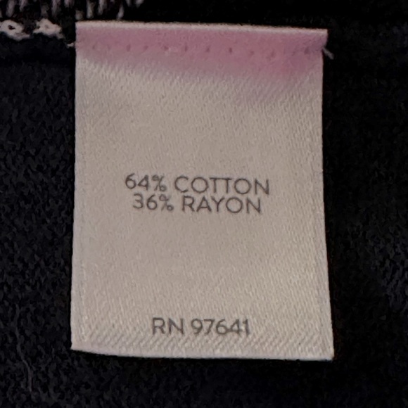 J Jill Wearever Collection Blue & White diagonal striped sweater size small - Picture 9 of 10